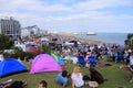 Eastbourne seafront panoramic view England