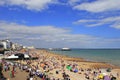 Eastbourne seafront panoramic view England