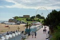 Seafront, Eastbourne, Sussex, UK. Big Ferris Wheel