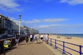 Eastbourne seafront United Kingdom Royalty Free Stock Photo