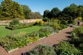 Eastcote House historic walled garden in the Borough of Hillingdon, London, UK. The garden is looked after volunteers.