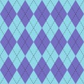 Easter Argyle plaid. Pattern Scottish cage Royalty Free Stock Photo