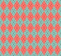 Easter Argyle plaid. Pattern Scottish cage Royalty Free Stock Photo