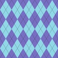 Easter Argyle plaid. Pattern Scottish cage Royalty Free Stock Photo