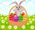 Easter artistic background