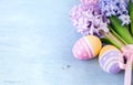 Easter background with copyspace Royalty Free Stock Photo