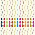Easter background pattern Royalty Free Stock Photo