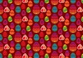 Easter background pattern for wallpapers Royalty Free Stock Photo