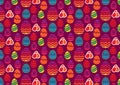 Easter background pattern for wallpapers Royalty Free Stock Photo