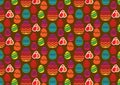 Easter background pattern for wallpapers Royalty Free Stock Photo
