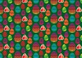 Easter background pattern for wallpapers Royalty Free Stock Photo