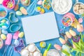 Easter baking background Royalty Free Stock Photo