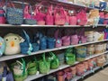 Easter Baskets Holiday Decorations On Shelf at Store Royalty Free Stock Photo