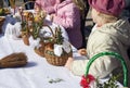 Easter baskets in Poland