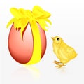 Easter biddy Royalty Free Stock Photo