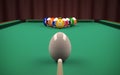 Easter billiard balls (eggs)