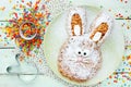 Easter bunny cake Royalty Free Stock Photo