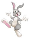 Easter Bunny Cartoon Rabbit Illustration Royalty Free Stock Photo