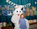 Easter Bunny with Child