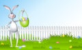 Easter Bunny Egg Hunt Royalty Free Stock Photo