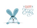 Easter bunny illustration Royalty Free Stock Photo