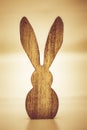 Easter bunny made of wood decoration