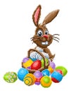 Easter Bunny Pixel Art 8 Bit Game Cartoon