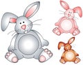 Easter Bunny Rabbits Stuffed Toys