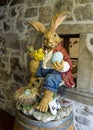 Easter Bunny Statue, Gruyeres, Switzerland