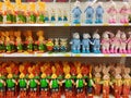 Easter bunny toys on shelves for sale