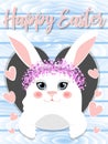 Easter Bunny Vector illustration. Happy Easter