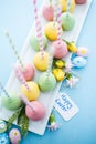 Easter cake pops Royalty Free Stock Photo