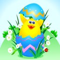 Easter card Royalty Free Stock Photo