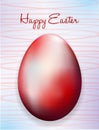 Easter card with Easter eggs