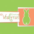 Easter card in vector format. Royalty Free Stock Photo