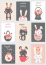 Easter cards set