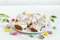 Easter Carrot Cakes Royalty Free Stock Photo