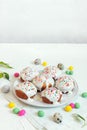 Easter Carrot Cakes Royalty Free Stock Photo