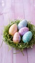 Easter celebration with pastel perfection design, soft and inviting
