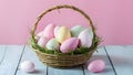 Easter celebration with pastel perfection design, soft and inviting