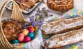 Easter celebration table Royalty Free Stock Photo