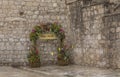 Easter celebrations in the city of Dubrovnik in Croatia