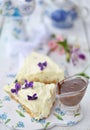 Easter cheesecake. Royalty Free Stock Photo