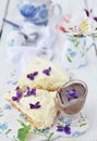 Easter cheesecake. Royalty Free Stock Photo