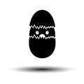 Easter Chicken In Egg Icon Royalty Free Stock Photo