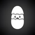 Easter Chicken In Egg Icon Royalty Free Stock Photo