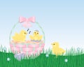 Easter Chicks are Born Royalty Free Stock Photo