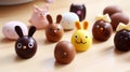 Easter Chocolate Bunnies Royalty Free Stock Photo