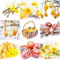 Easter collage Royalty Free Stock Photo