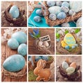 Easter collage Royalty Free Stock Photo